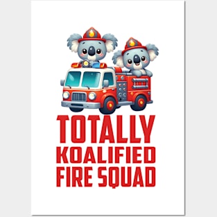 Totally Koalified Fire Squad Posters and Art